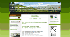 Desktop Screenshot of chkopolana.eu